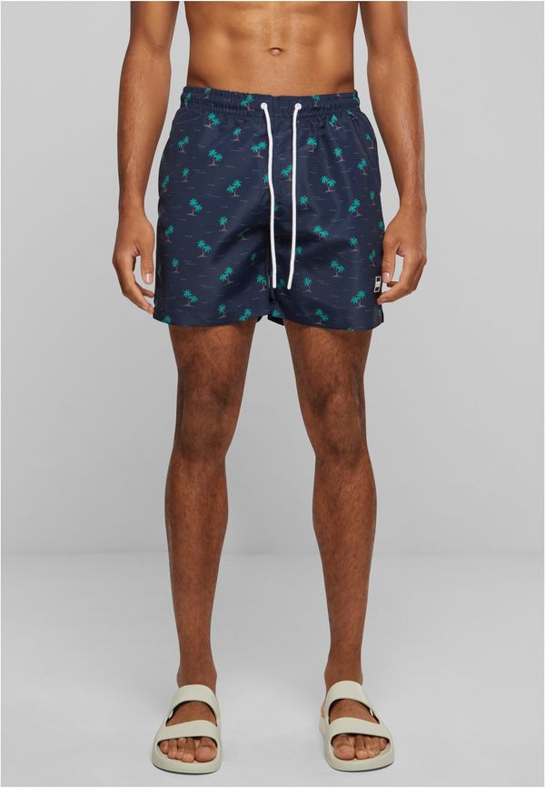 Urban Classics Pattern Swim Shorts Island Aop