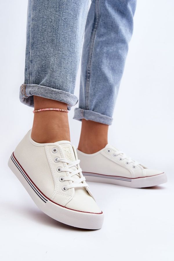 PE1 PE1 Women's Sneakers Made of Eco Leather White Lirean