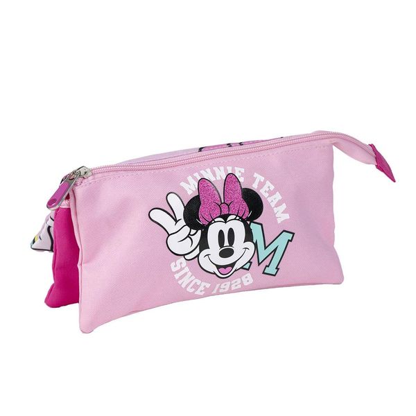 MINNIE PENCIL CASE 3 COMPARTMENTS MINNIE