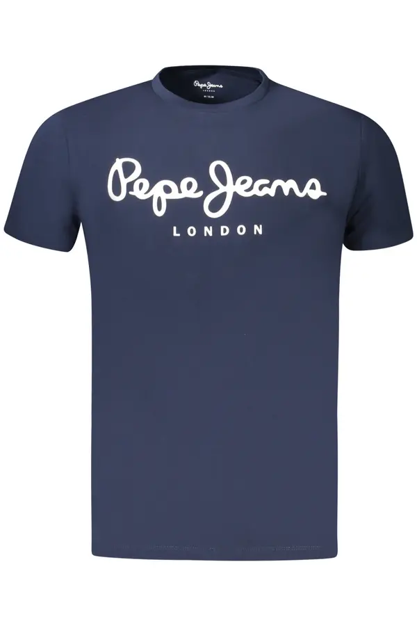 Pepe Jeans PEPE JEANS MEN'S SHORT SLEEVE T-SHIRT BLUE