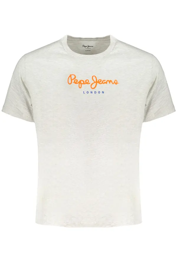 Pepe Jeans PEPE JEANS MEN'S SHORT SLEEVED T-SHIRT GRAY