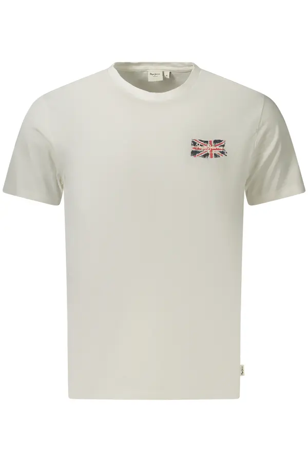 Pepe Jeans PEPE JEANS MEN'S SHORT-SLEEVED T-SHIRT WHITE