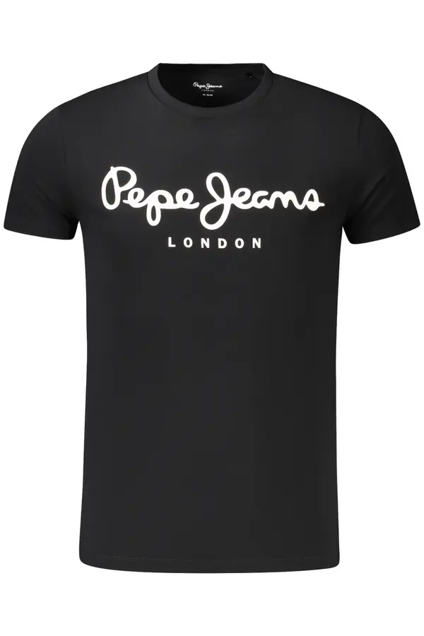Pepe Jeans PEPE JEANS SHORT SLEEVE T-SHIRT MEN BLACK