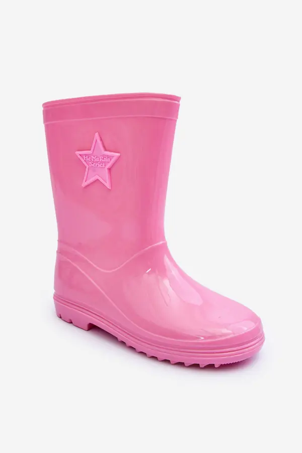 Boto PG3 Children's Rubber Boots Pink Malvi