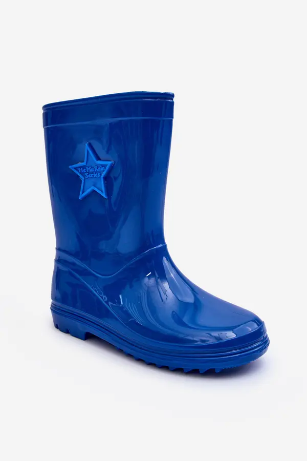 Boto PG3 Child's Rubber Boots Blue Malvi