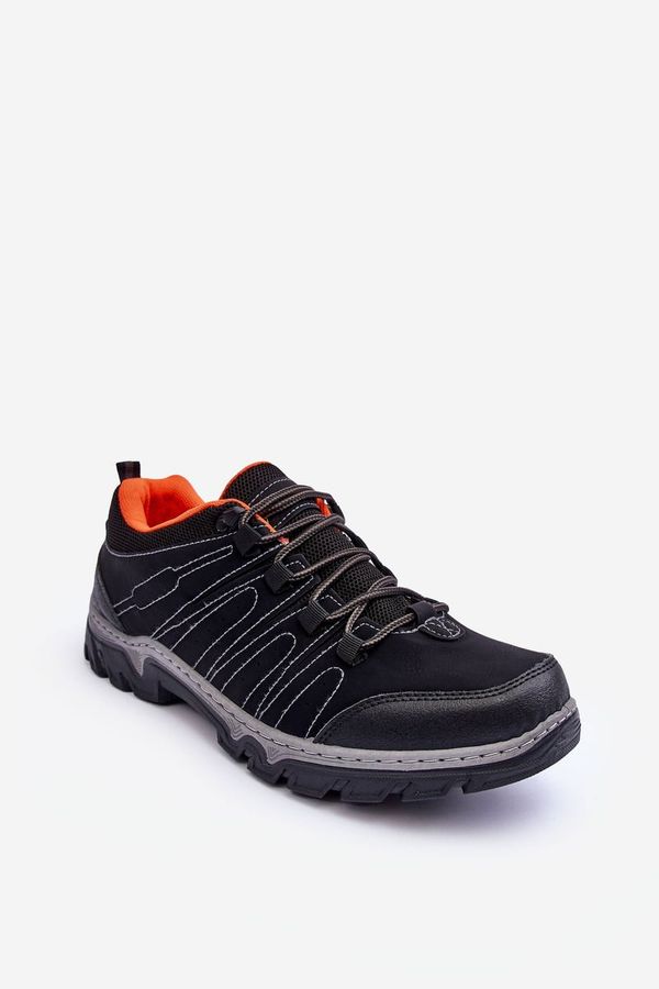 PG3 PG3 Men's Low Trekking Shoes Black Orlando