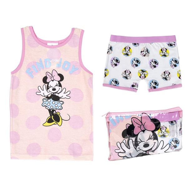 MINNIE PIJAMA TIRANTES SINGLE JERSEY NECESER MINNIE