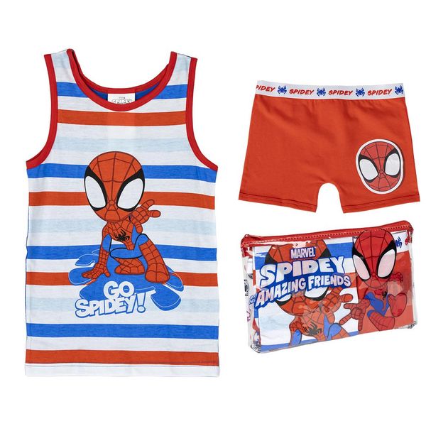 SPIDEY PIJAMA TIRANTES SINGLE JERSEY NECESER SPIDEY