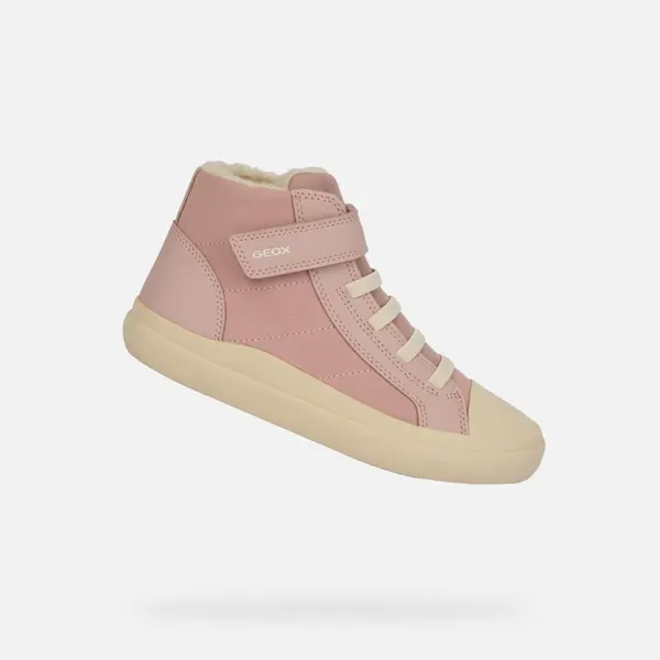 GEOX Pink Girls' Geox Gisli Sneakers - Girls