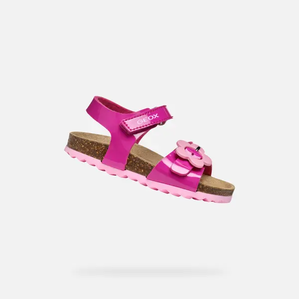 GEOX Pink Girls Sandals Geox Chalki - Girls