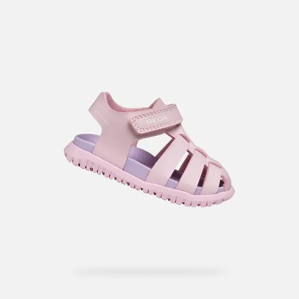 GEOX Pink Girls' Sandals Geox Fusbetto - Girls