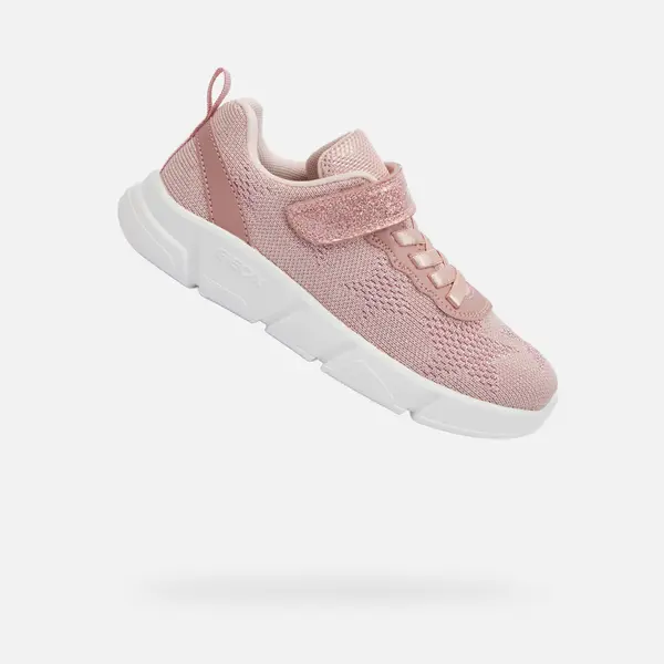 GEOX Pink Girls' Sneakers Geox Aril - Girls
