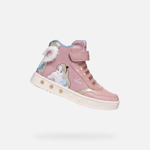 GEOX Pink Girls Sneakers Geox Skylin - Girls