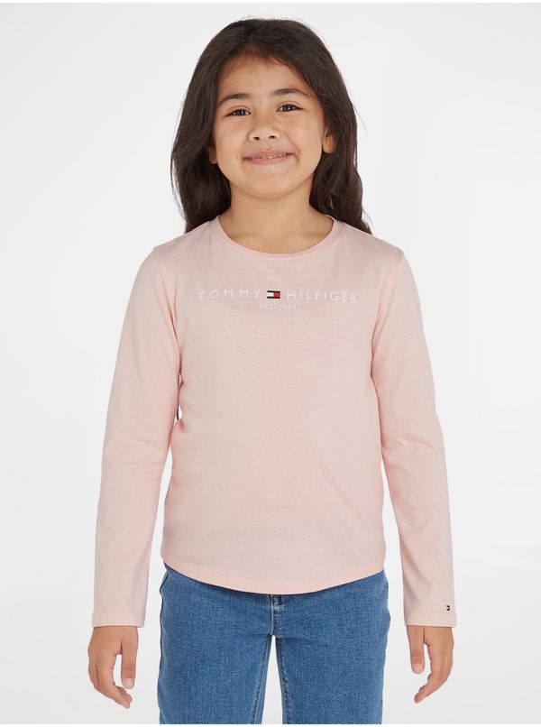 Tommy Hilfiger Pink Girls' T-Shirt Tommy Hilfiger - Girls