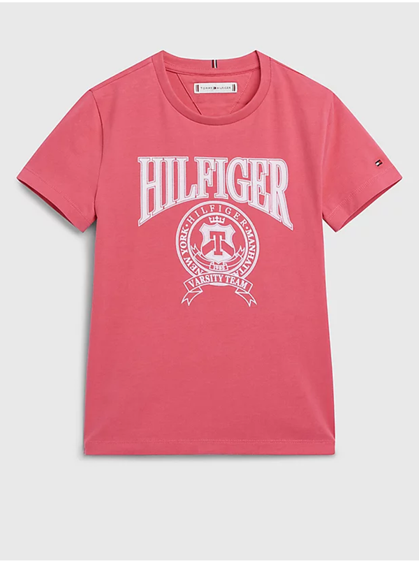 Tommy Hilfiger Pink Girls' T-Shirt Tommy Hilfiger - Girls