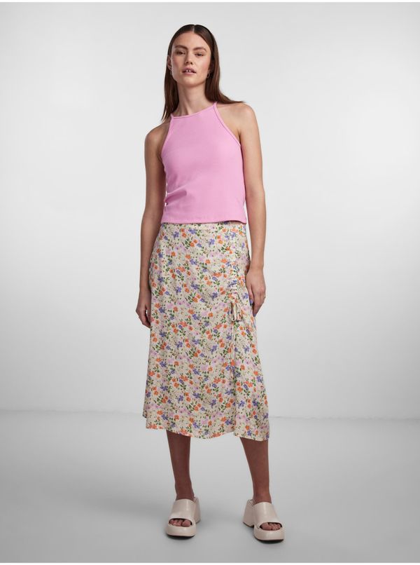 Pieces Pink Women's Basic Tank Top Pieces Costina - Women