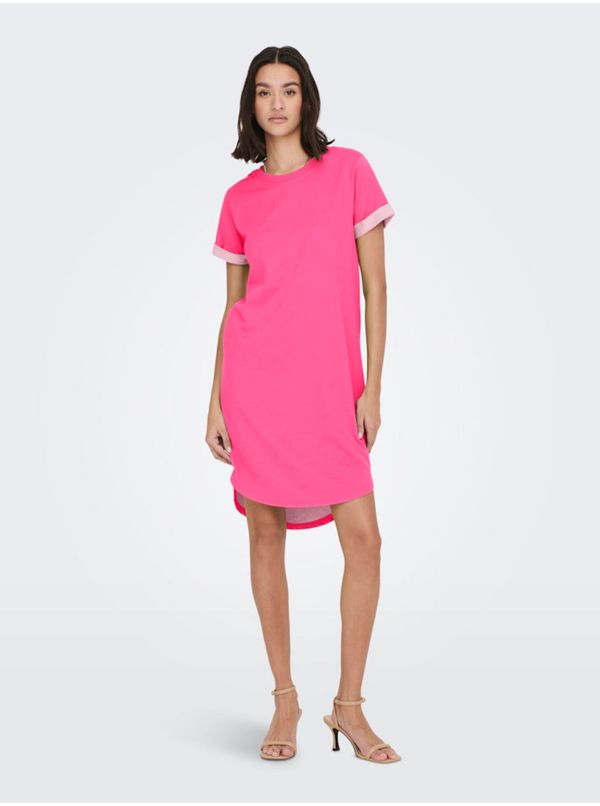 JDY Pink Women's Sweatshirt Dress JDY Ivy - Women