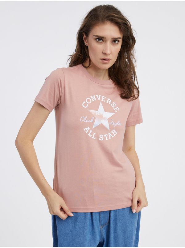 Converse Pink Women's T-Shirt Converse - Women