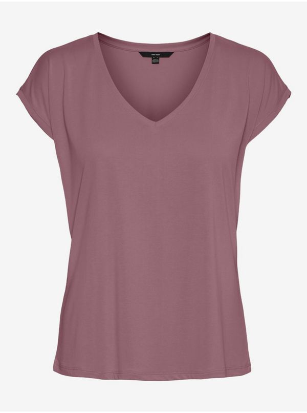 Vero Moda Pink women's T-shirt Vero Moda Filli - Women's