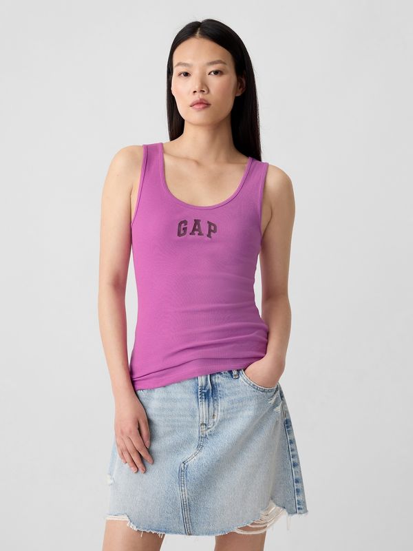 GAP Pink women's tank top with GAP logo