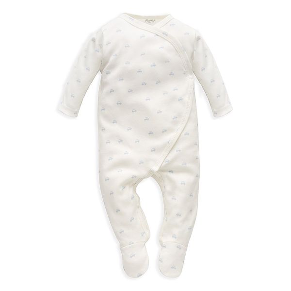 Pinokio Pinokio Kids's Lovely Day Babyblue Wrapped Overall LS