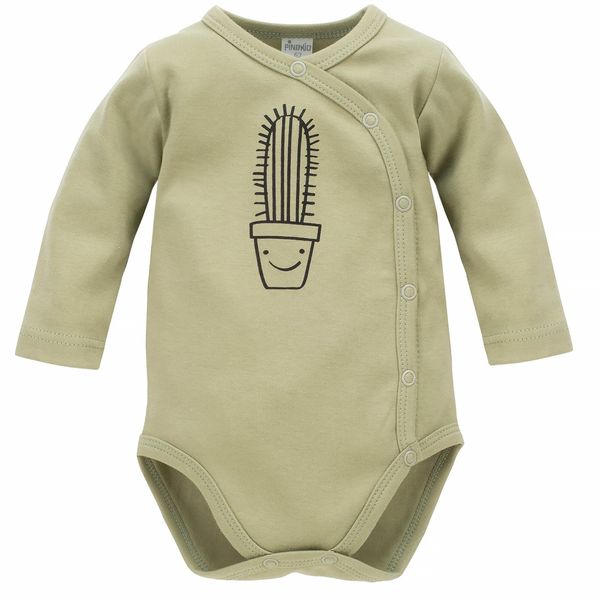 Pinokio Pinokio Kids's Olivier Bodysuit Buttoned Longsleeve