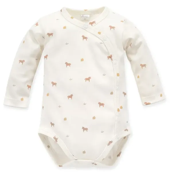 Pinokio Pinokio Kids's Wooden Pony Buttoned Bodysuit