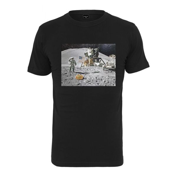 Mister Tee Pizza Moon Landing Tee Black