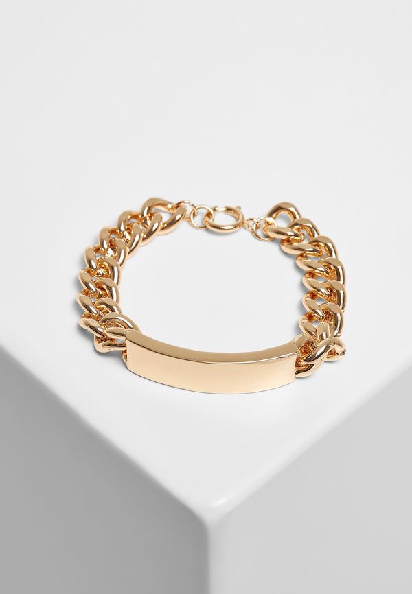 Urban Classics Accessoires Plate bracelet gold