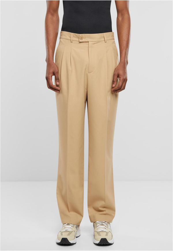 UC Men Pleated trousers - unionbeige