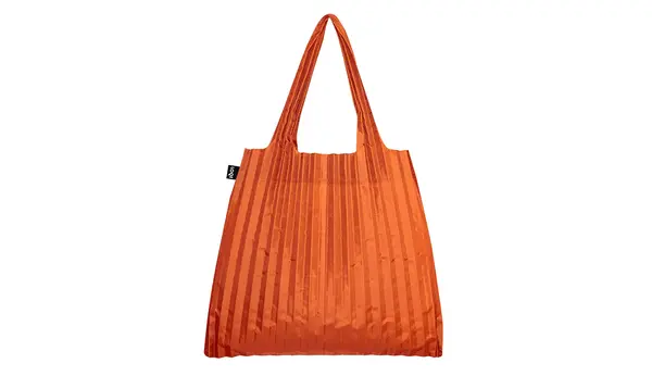 Loqi Pletena torba Loqi PLEATED oranžna