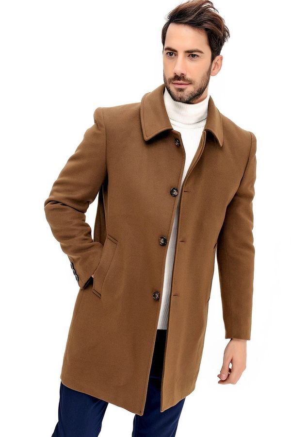 dewberry PLT8364 DEWBERRY MEN'S COAT-CAMEL