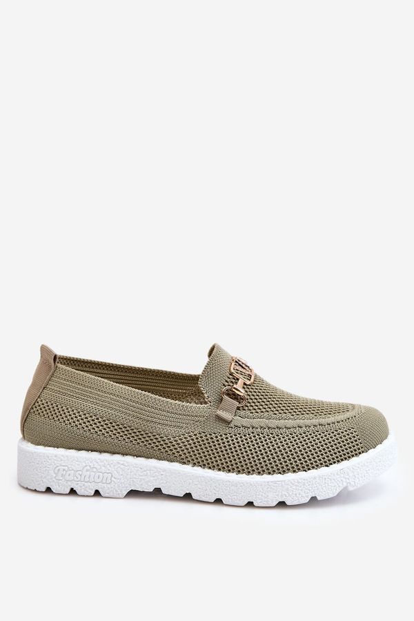 PM1 PM1 Women's Slip-On Sneakers With Embellishment Green Alena