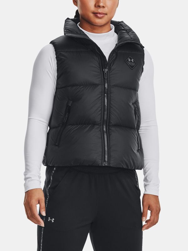 Under Armour Pod oklepnim telovnikom UA CGI Down Vest-BLK - Ženske