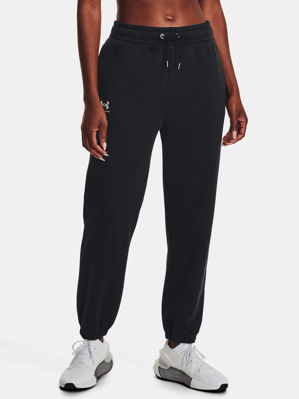 Under Armour Pod oklepnimi hlačami Essential flis Joggers-BLK - Ženske