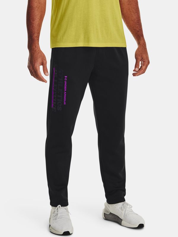 Under Armour Pod oklepnimi hlačami UA oklepni flis Pant-BLK - moški