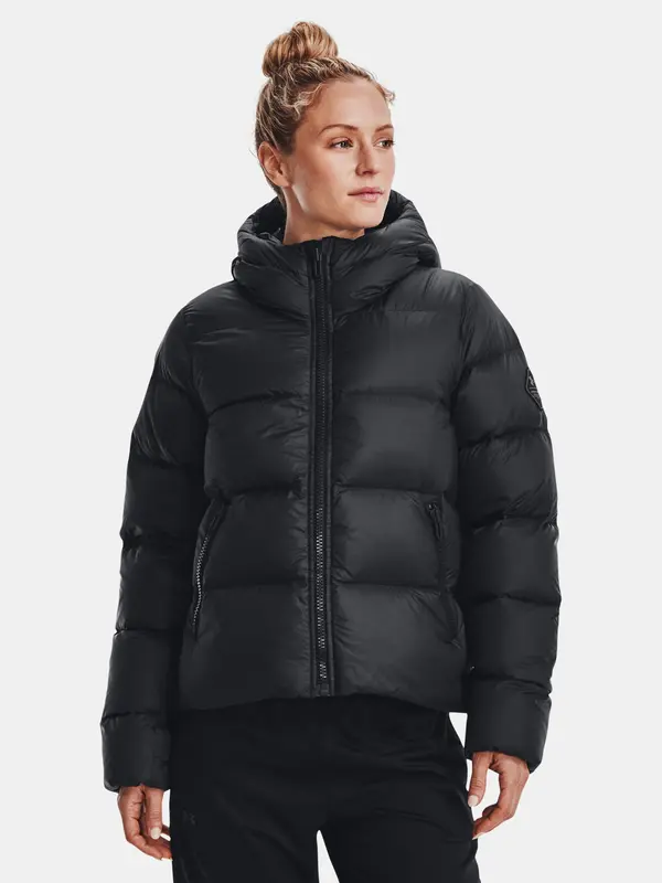 Under Armour Pod oklepno jakno UA CGI Down Jkt-BLK - Ženske