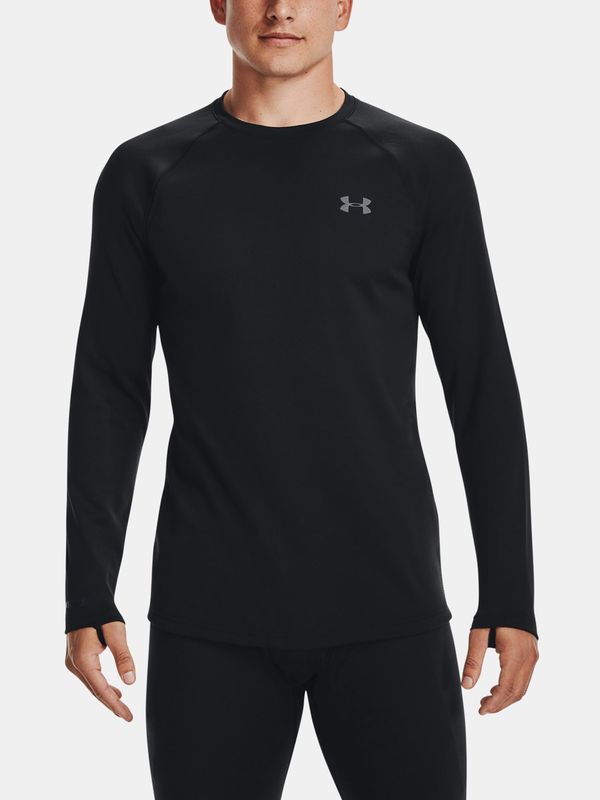 Under Armour Pod oklepno majico pakirana osnova 4.0 Crew-BLK - moški