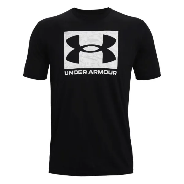 Under Armour Pod oklepno majico UA ABC CAMO BOXED LOGO SS-BLK - moški