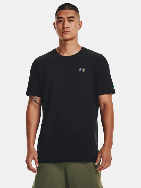 Under Armour Pod oklepno majico UA Rush Brezšivna zapuščina SS-BLK - moški