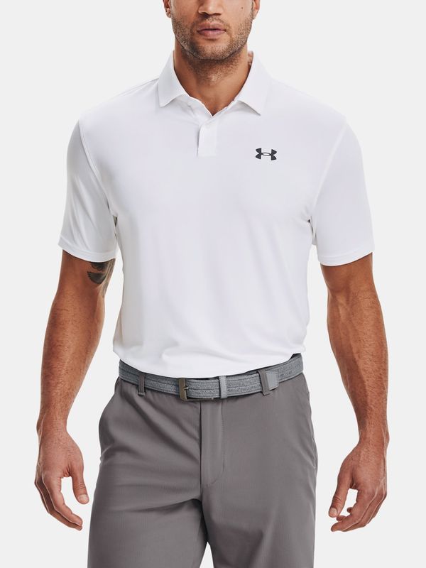 Under Armour Pod oklepno majico UA T2G Polo-WHT - moški