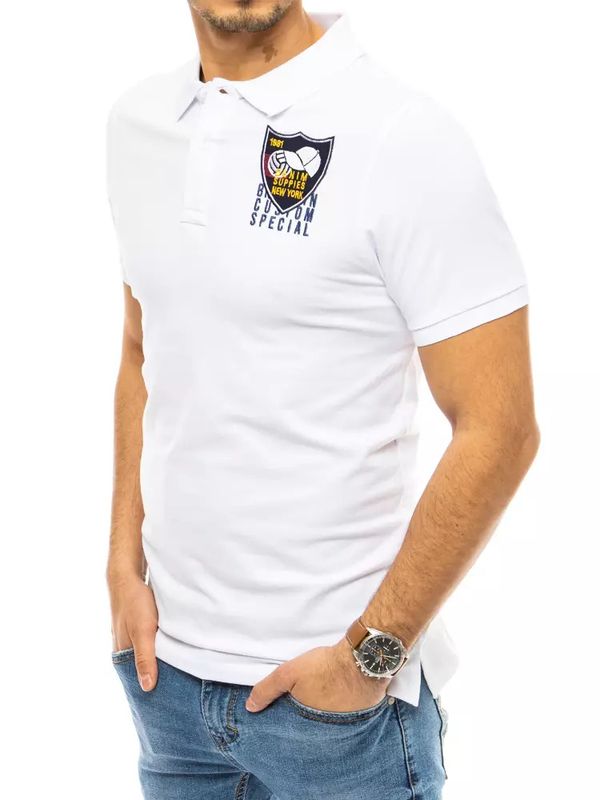 DStreet Polo shirt embroidered with white Dstreet