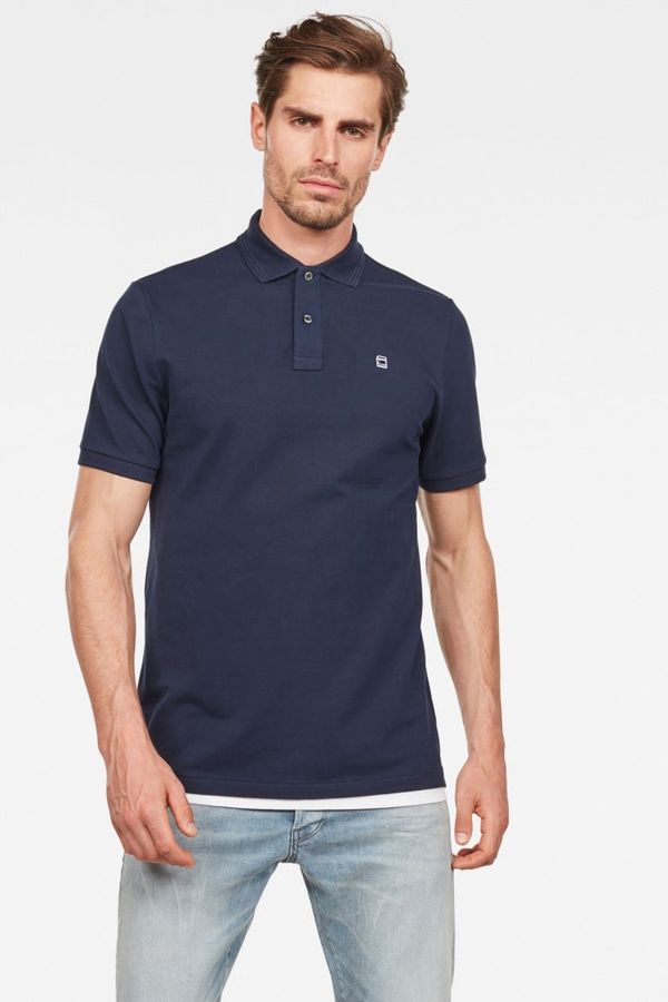 G Star Polo shirt - G-STAR Dunda polo s/s blue