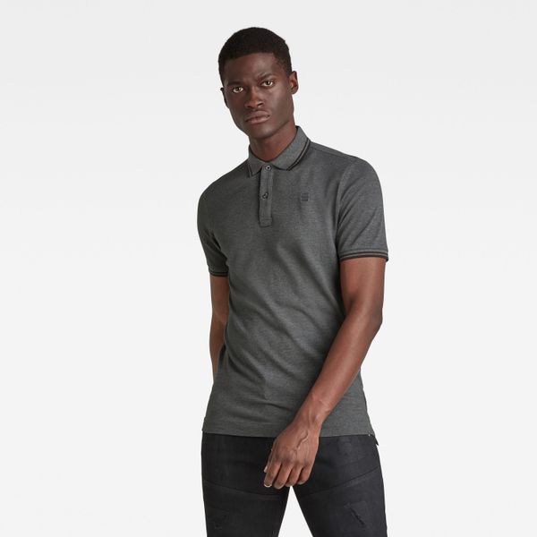 G Star Polo Shirt - G-star RAW Dunda Slim Stripe Polo Shirt S\s Green