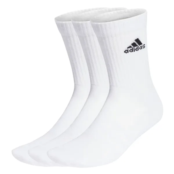 Adidas Ponožky adidas  Cushioned Crew Socks 3 Pairs White M