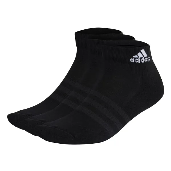 Adidas Ponožky adidas  Cushioned Sportswear Ankle Socks 3 Pairs Black M