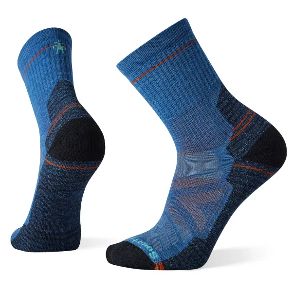 Smartwool Ponožky Smartwool  Hike Light Cushion Mid Crew Neptune Blue