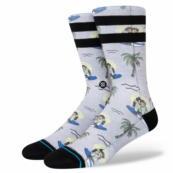 Stance Ponožky Stance  SURFING MONKEY Grey