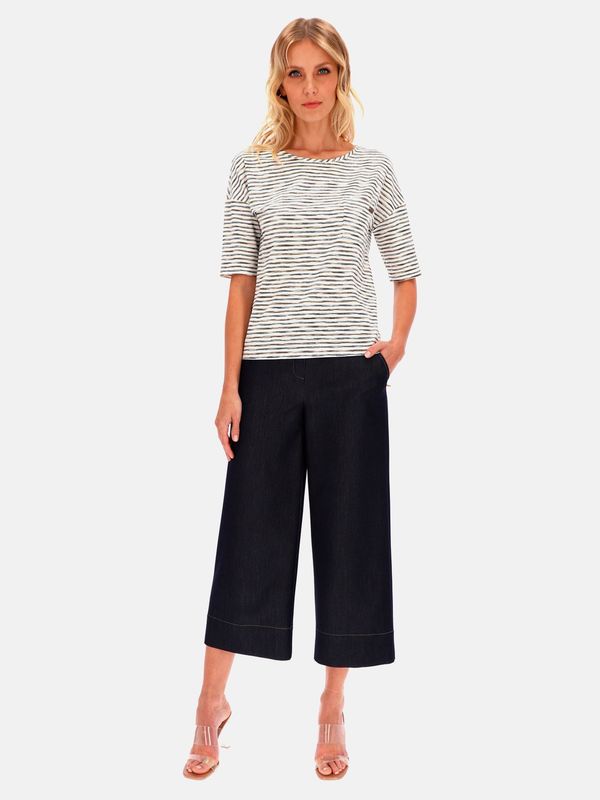 Potis & Verso Potis & Verso Woman's Pants Etro Navy Blue