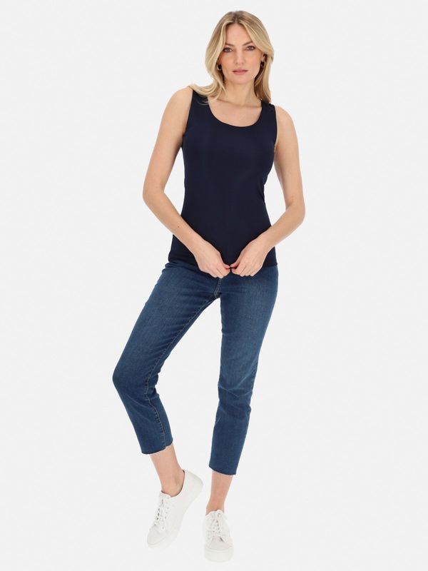 Potis & Verso Potis & Verso Woman's Top Elza Navy Blue